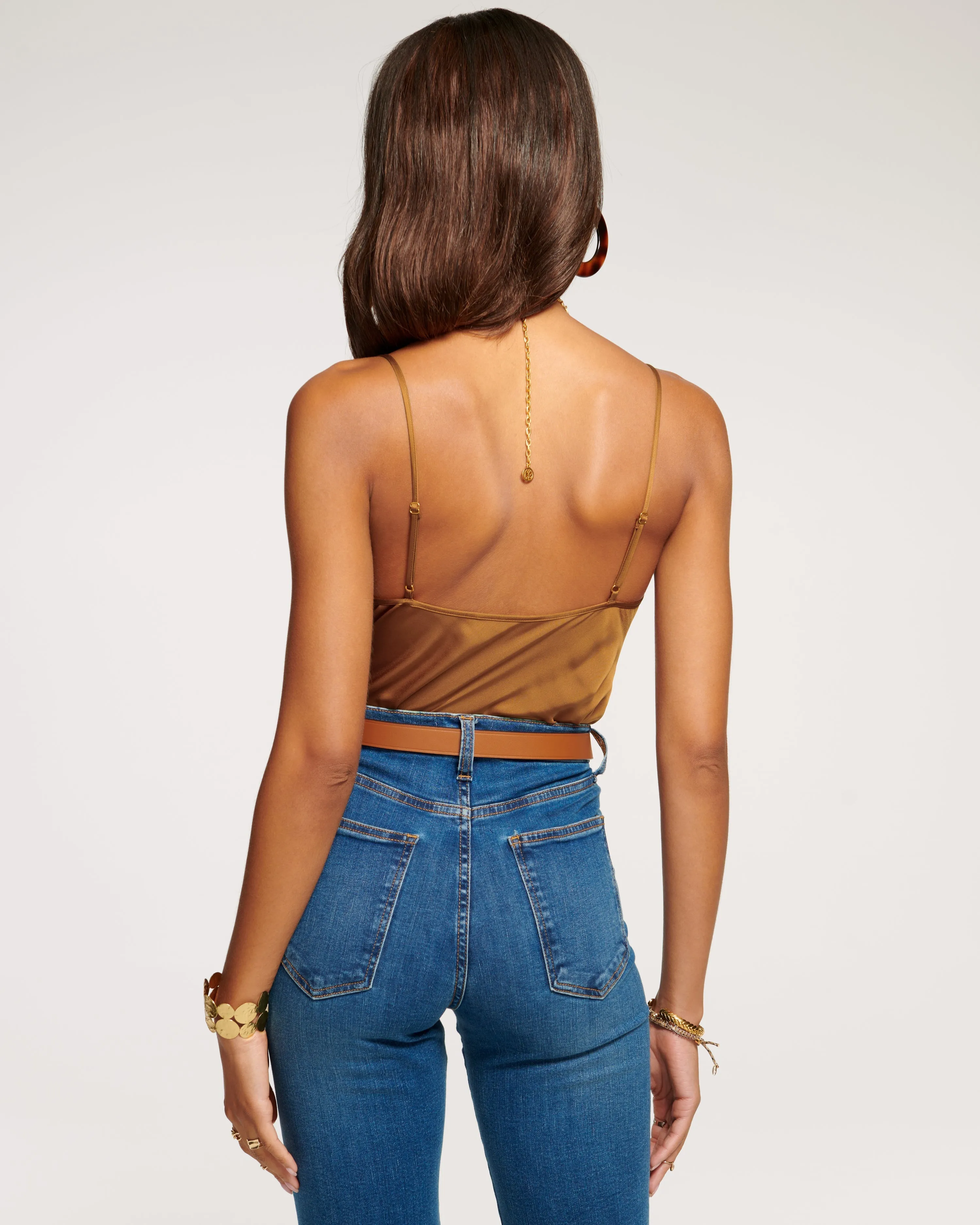 Abigail Cowl Neck Tank Top
