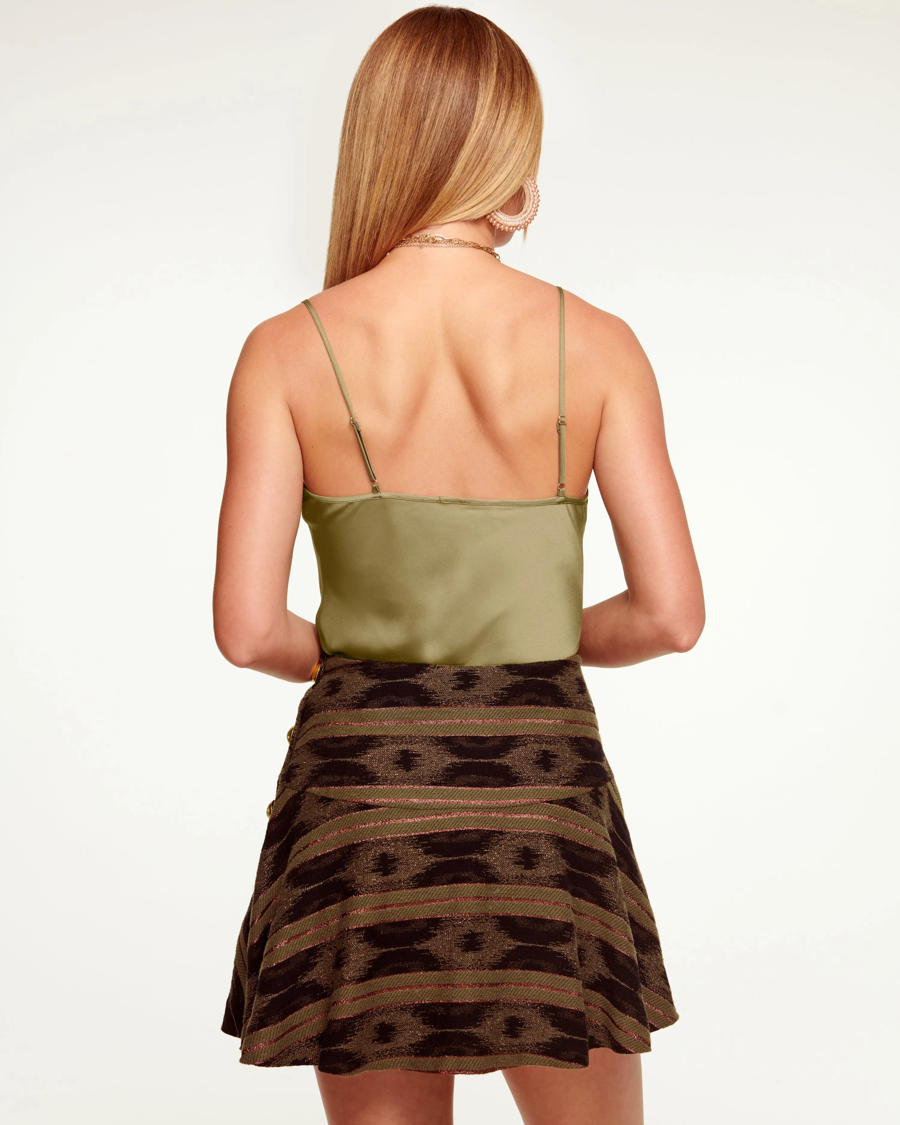 Abigail Cowl Neck Tank Top