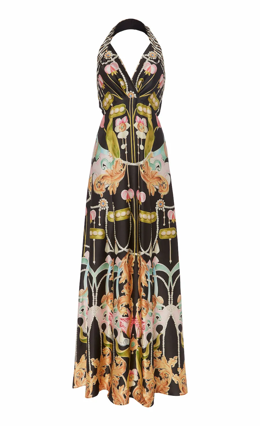 Akira Halterneck Dress - Black