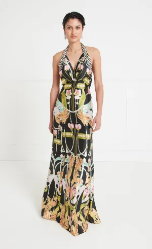Akira Halterneck Dress - Black