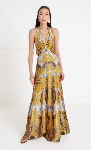 Akira Halterneck Dress - Ceylon