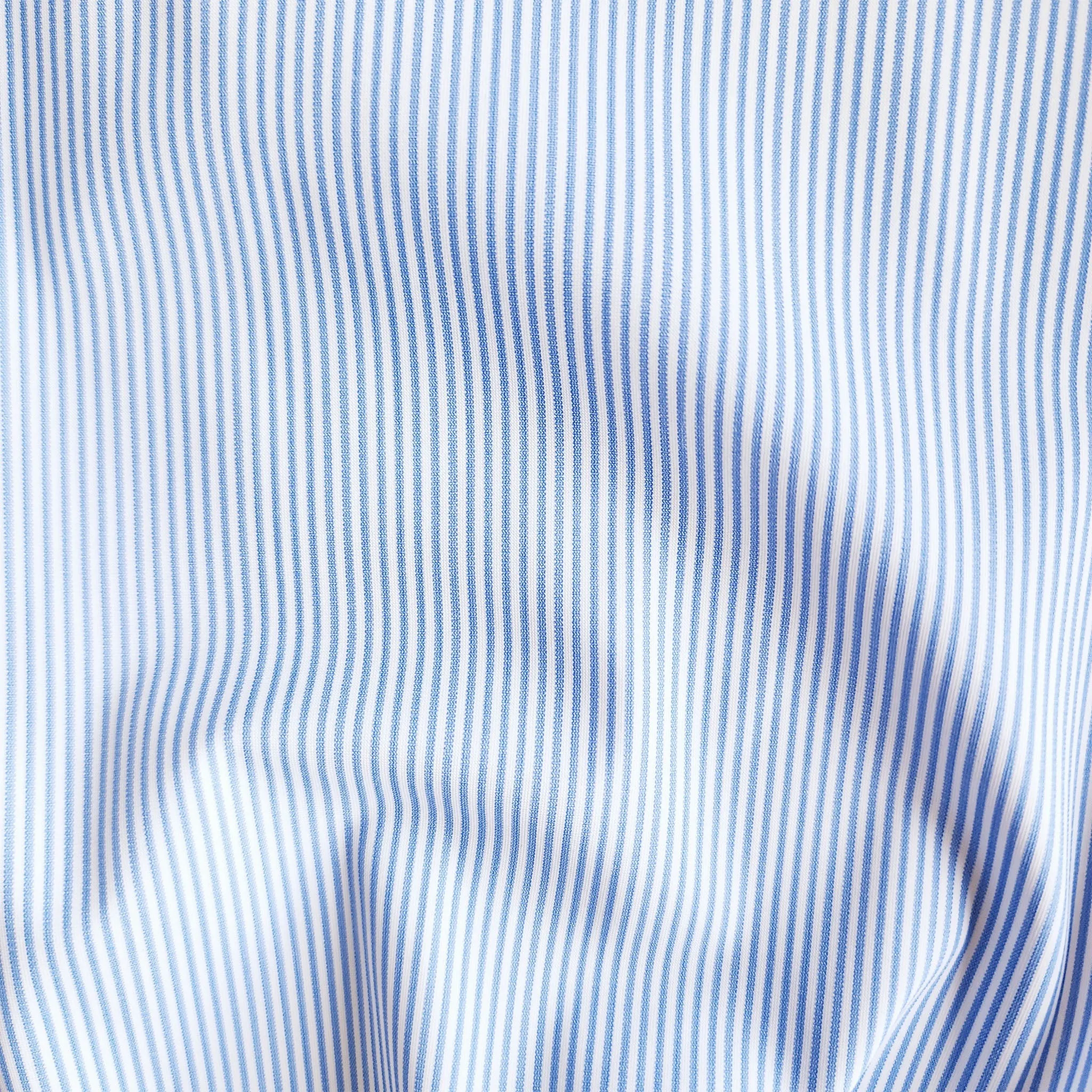 Apex Performance Dress Shirt Blue Stripe