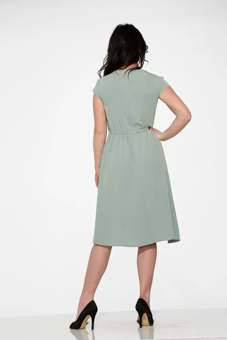 Aqua Swing Dress