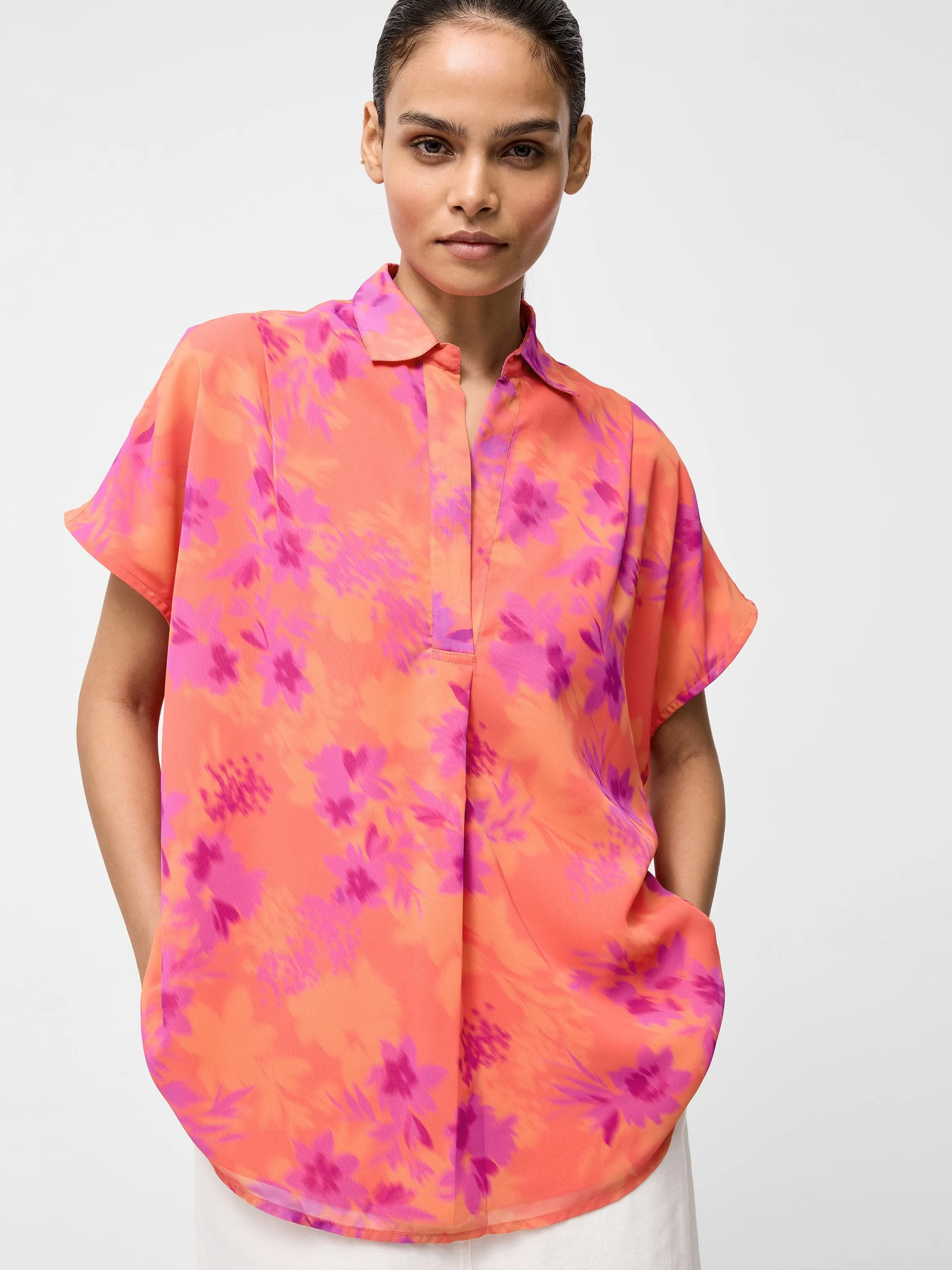 Arla Short Sleeve Popover Shirt