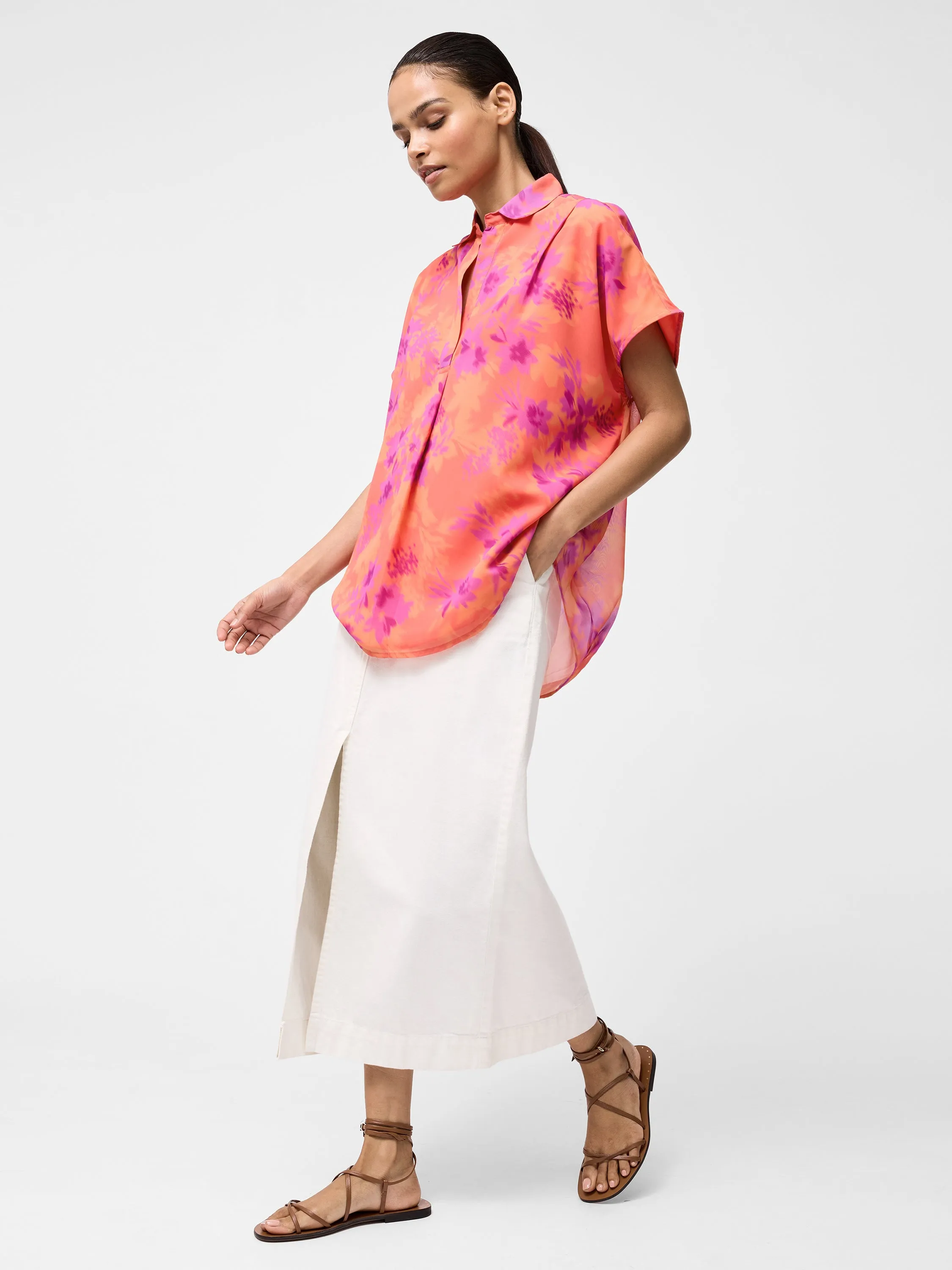 Arla Short Sleeve Popover Shirt