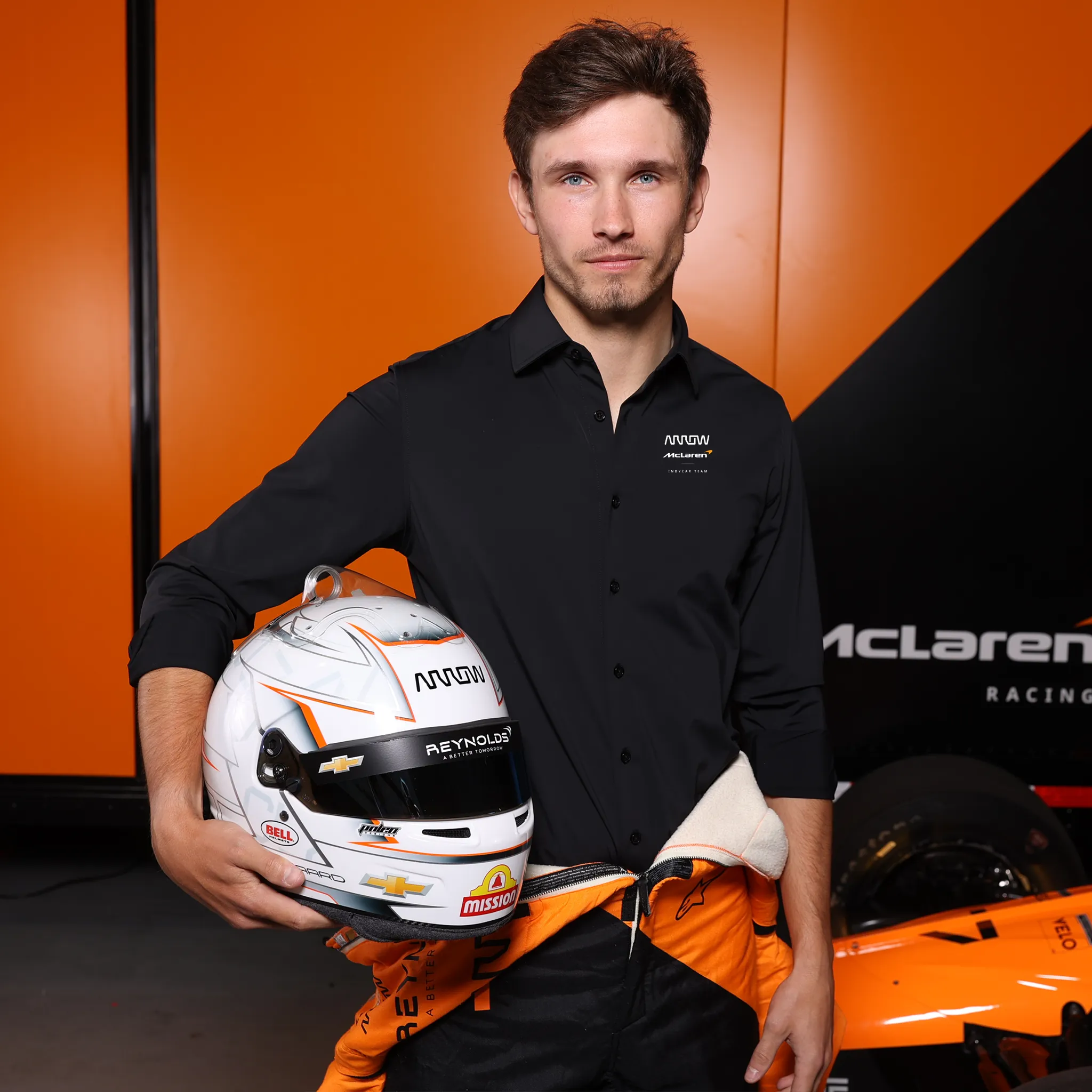 Arrow McLaren Apex Performance Dress Shirt Black