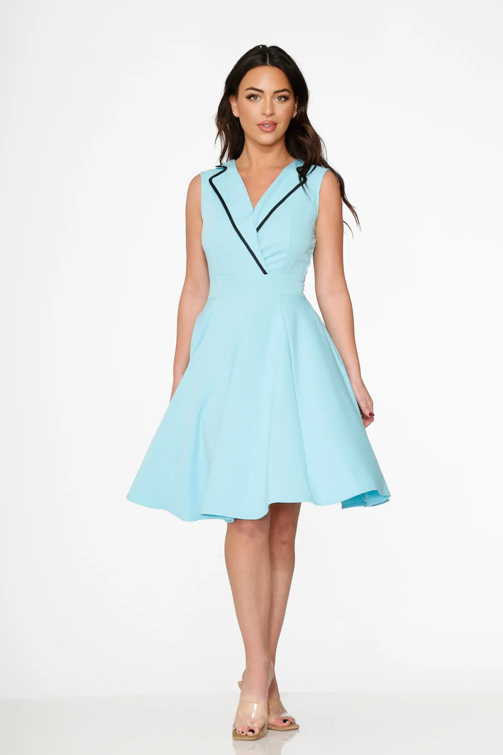 Blue Jenny Swing Dress