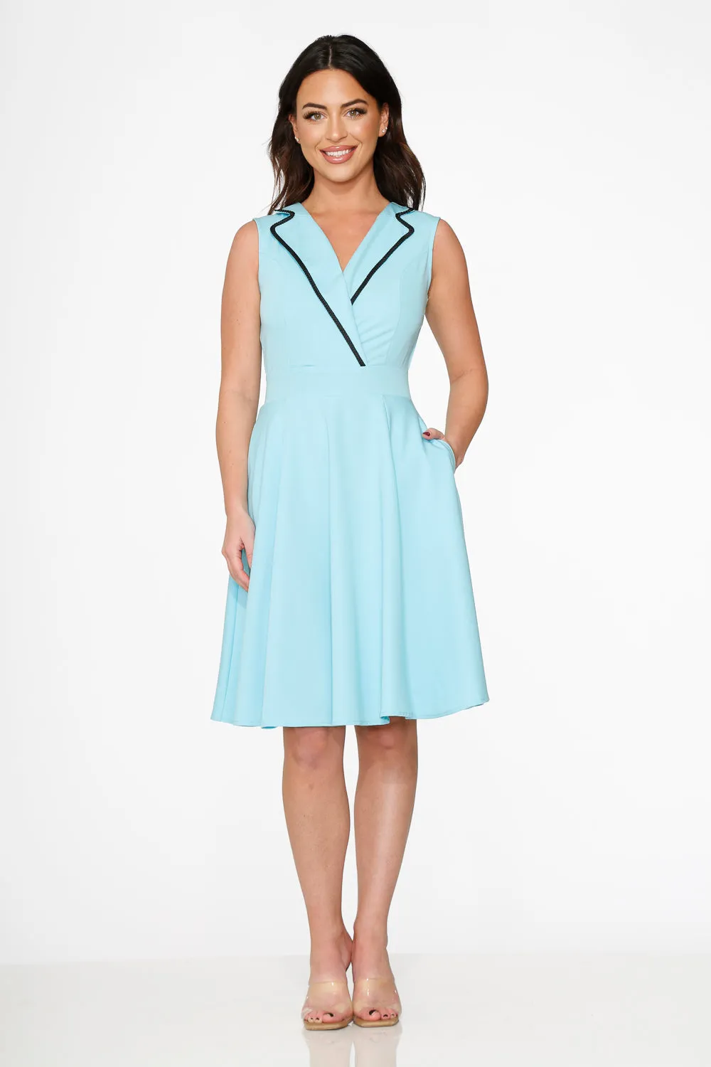 Blue Jenny Swing Dress