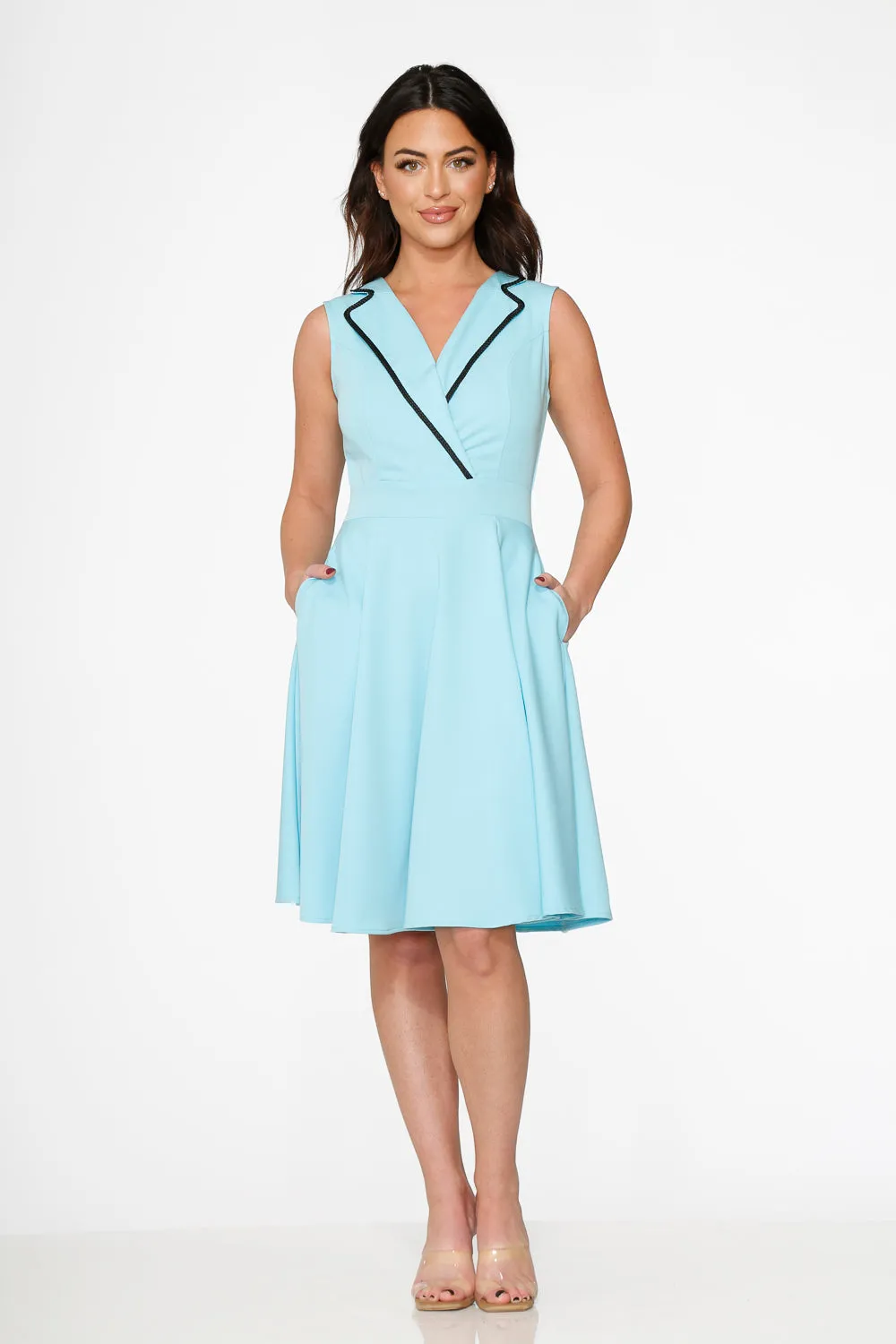 Blue Jenny Swing Dress
