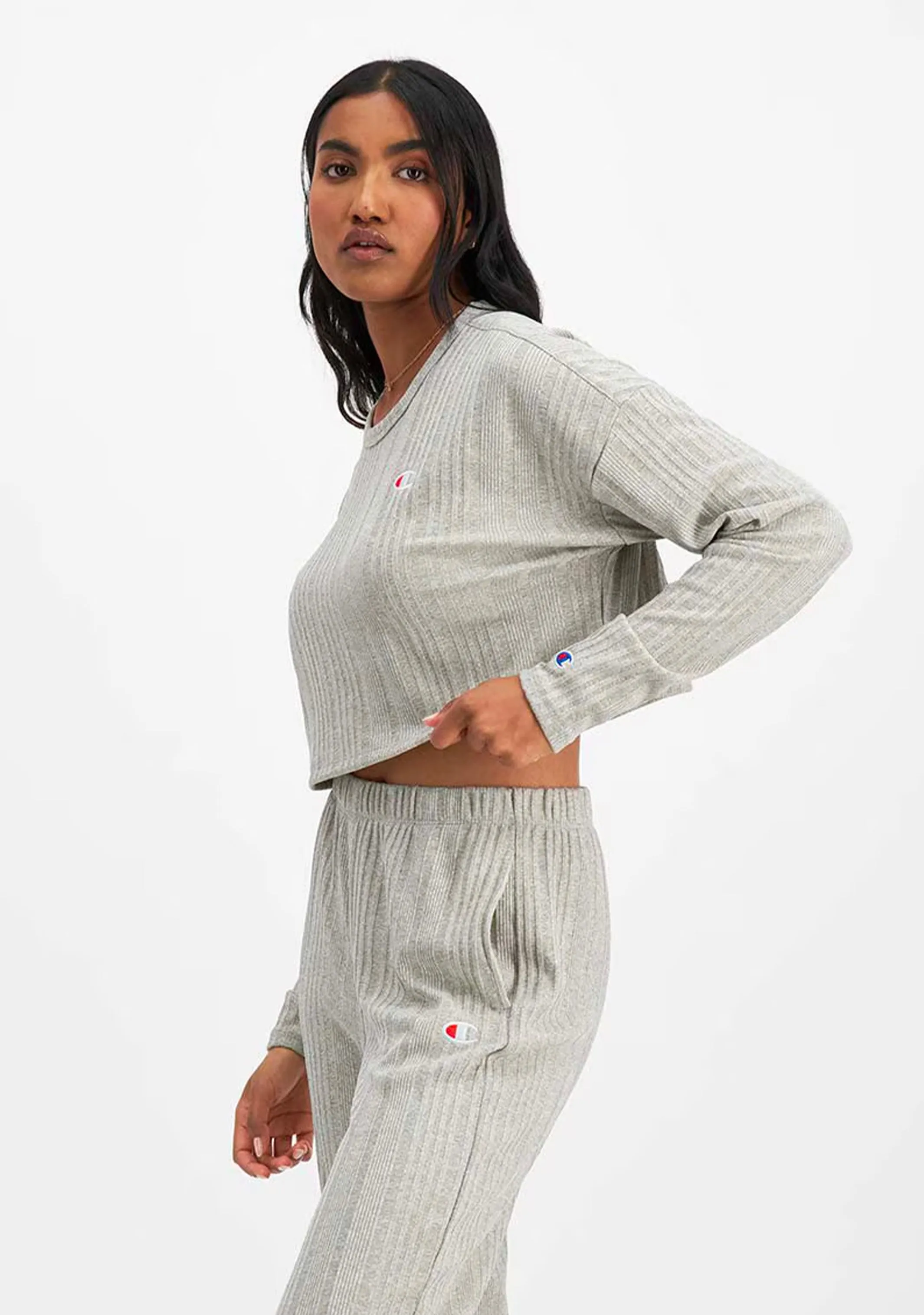 Champion Women's Lifestyle Variegated Rib Top