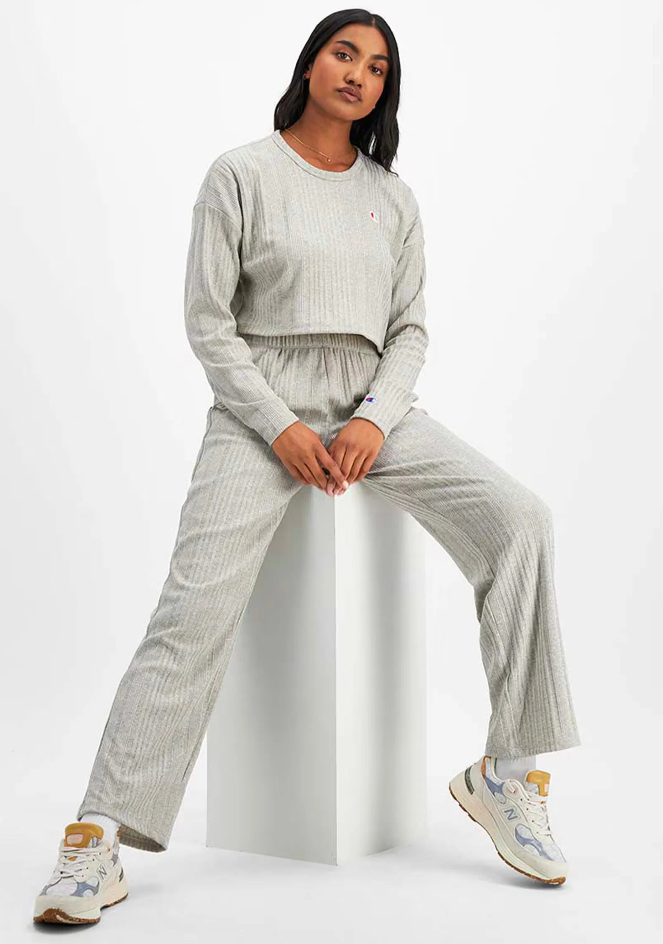 Champion Women's Lifestyle Variegated Rib Top