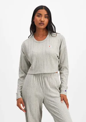Champion Women's Lifestyle Variegated Rib Top