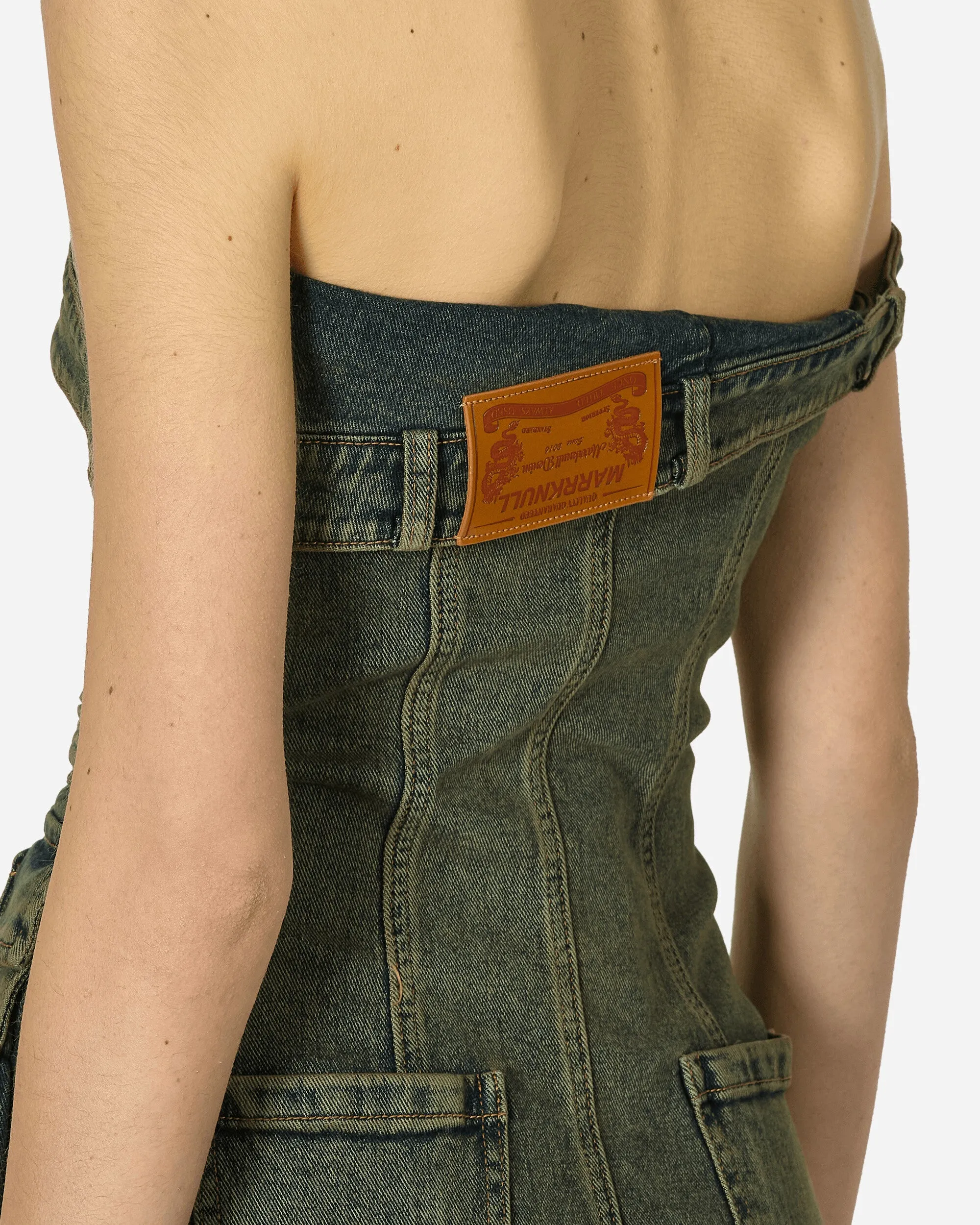 Dislocation Cargo Dress Blue