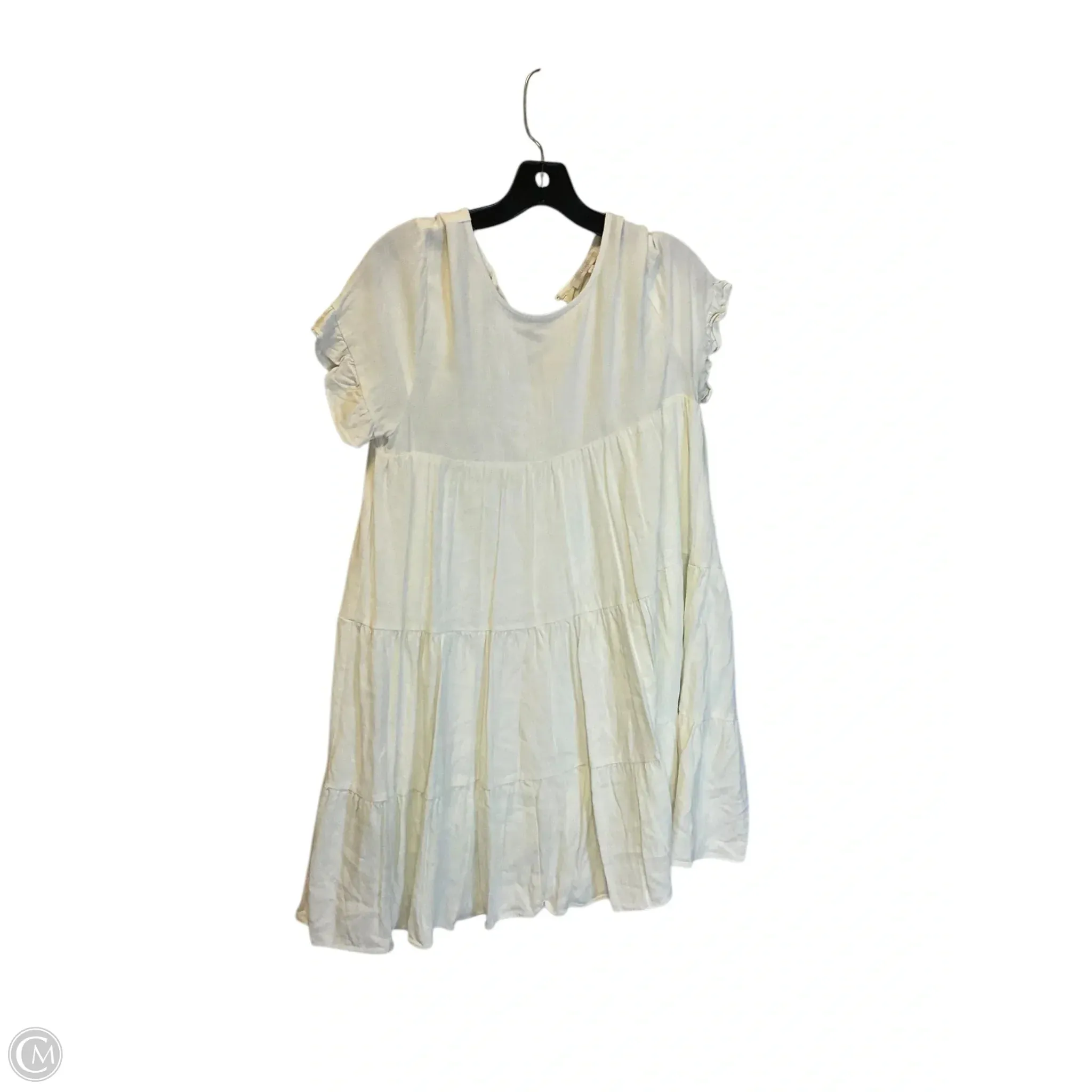 Dress Casual Short By Olivaceous In White, Size: M