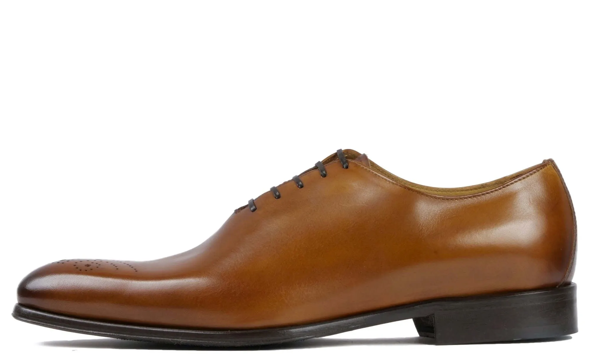 Ellington Wholecut Brogue Light Tan