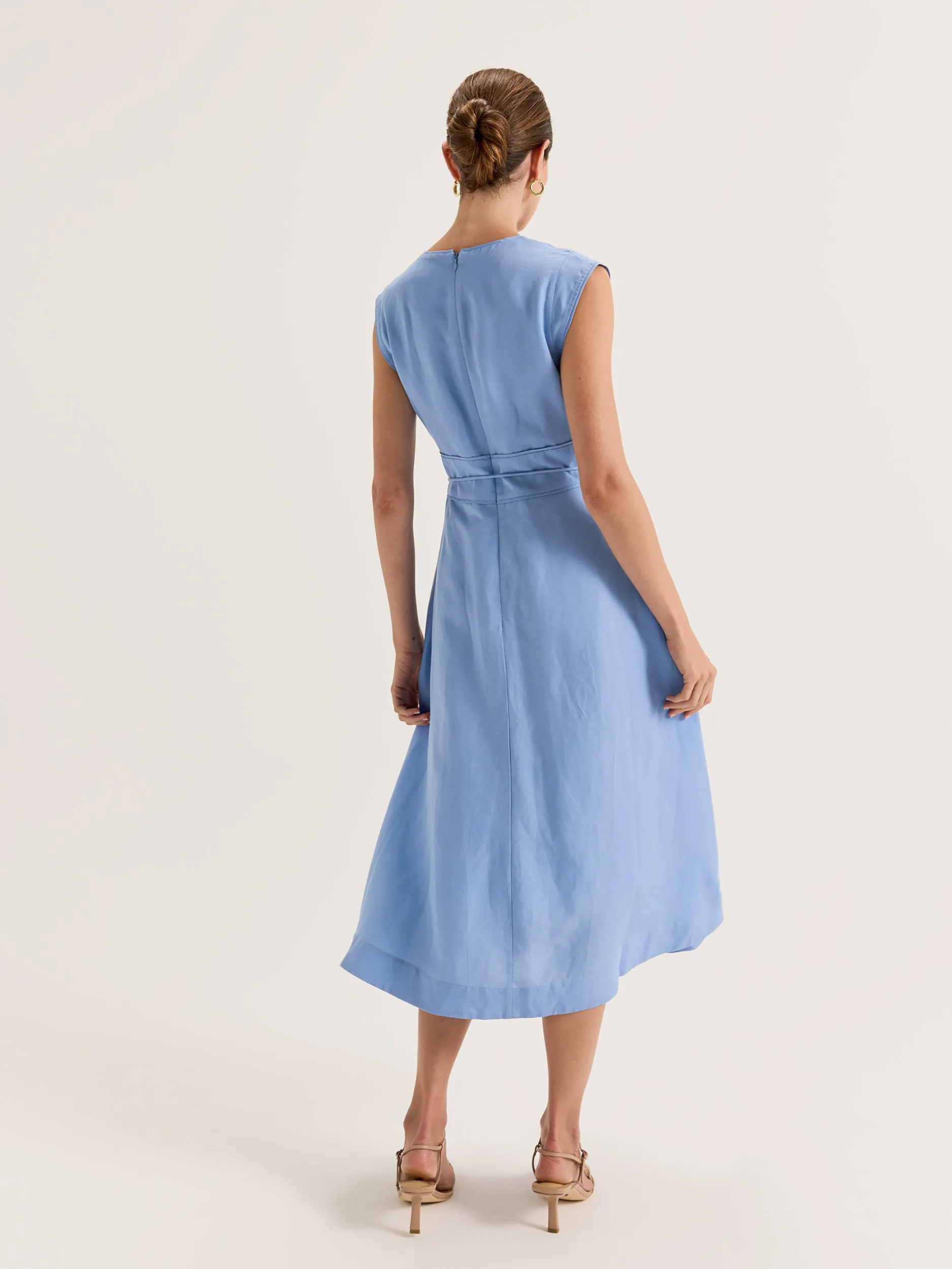 Empire Midi Dress