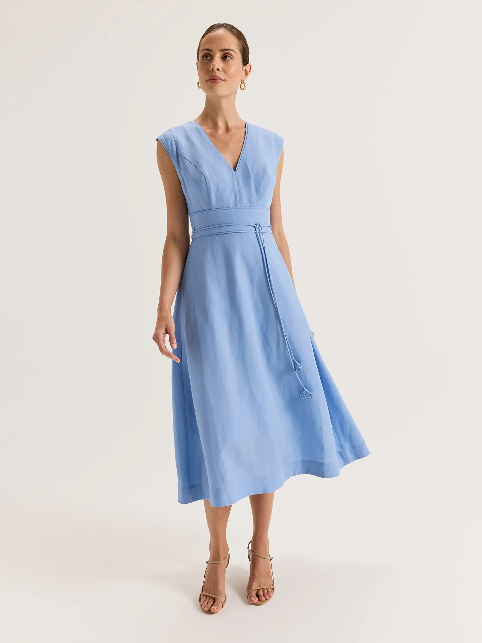 Empire Midi Dress
