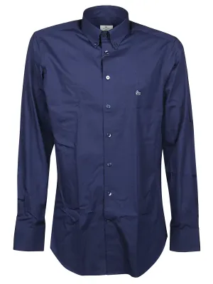 Etro Classic Logo Embroidered Shirt
