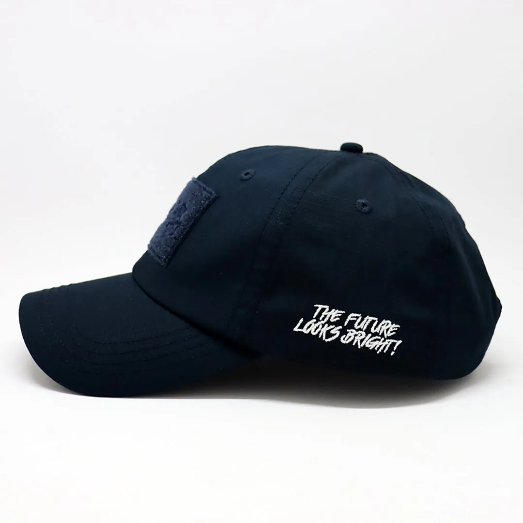 Future Looks Bright Navy Patch Snapback Hat