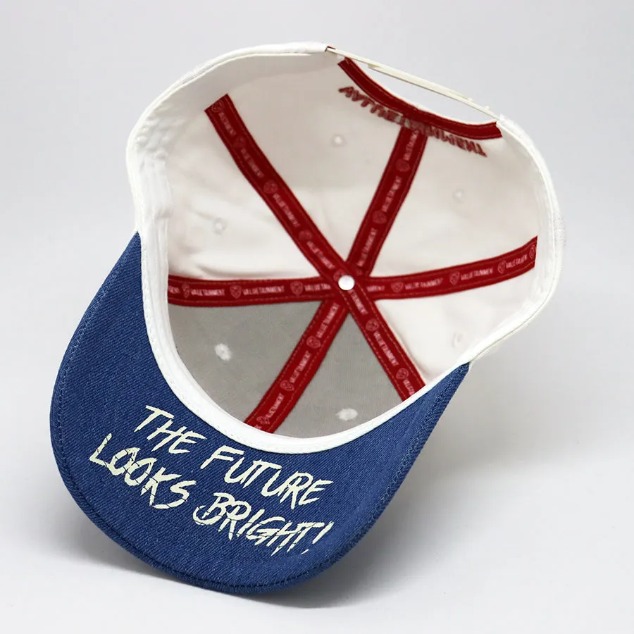 Future Looks Bright VT MOM White & Denim Dual Tone Snapback Hat