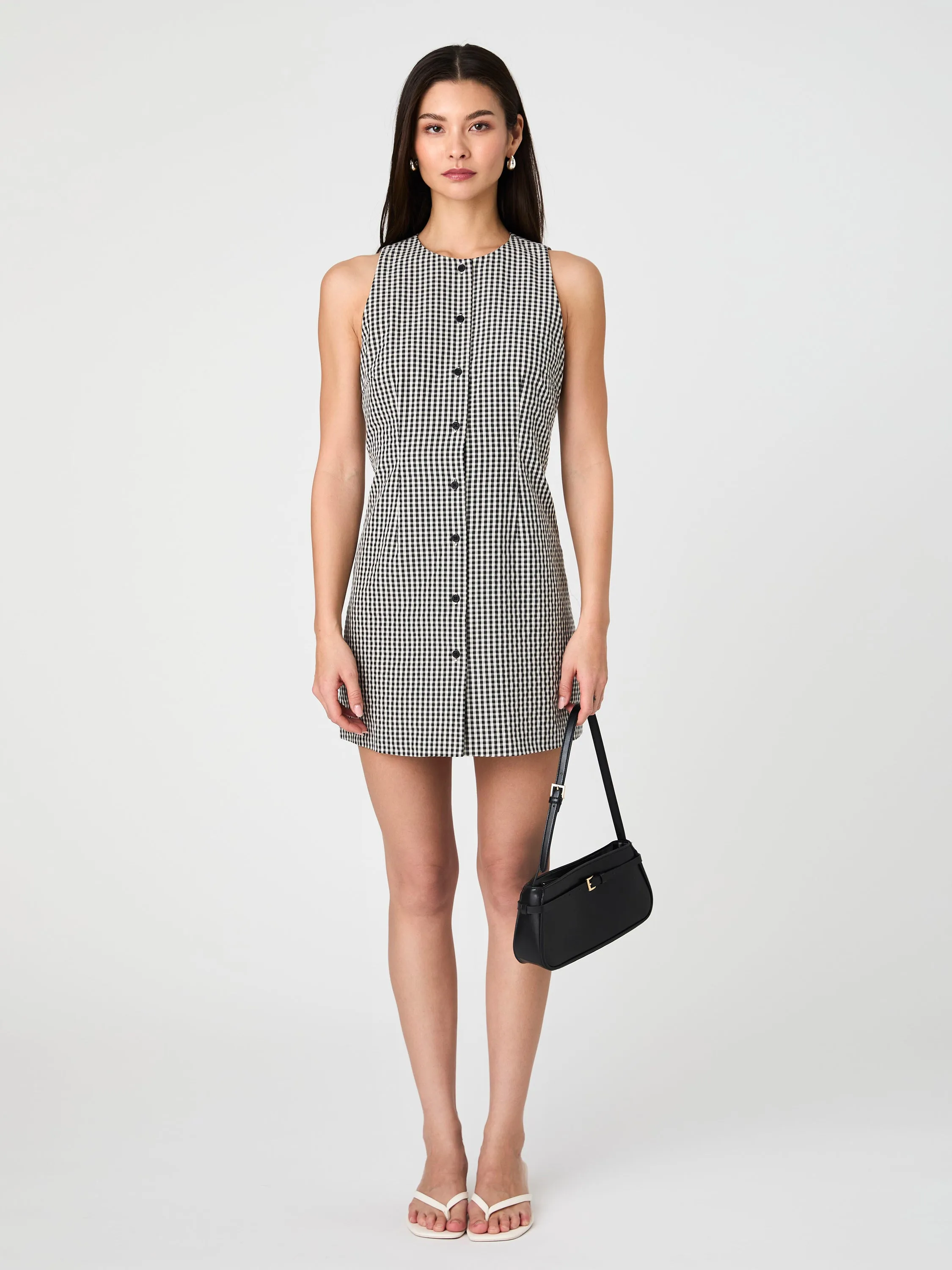 Gingham Mini Dress