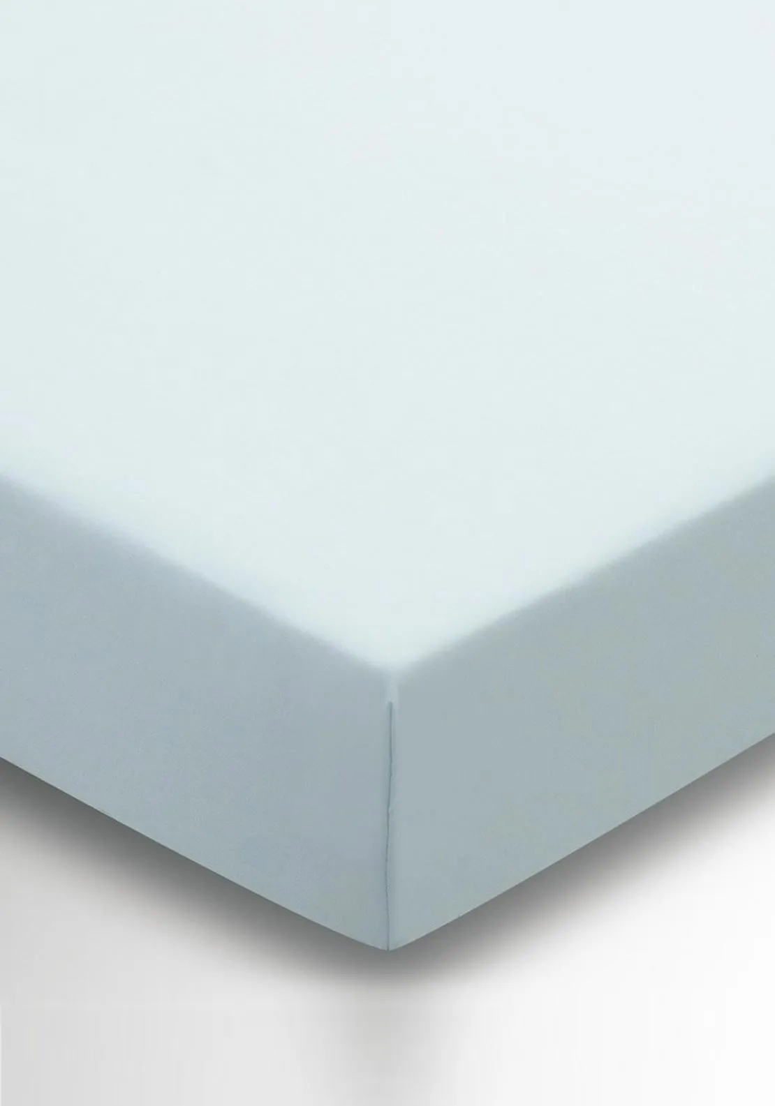 Helena Springfield 180 Thread Count Fitted Sheet, Duck Egg