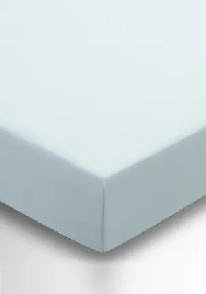 Helena Springfield 180 Thread Count Fitted Sheet, Duck Egg