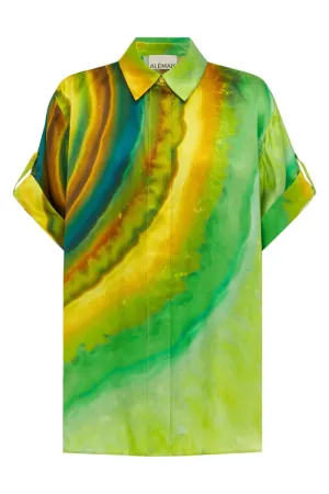 Iris Silk Shirt