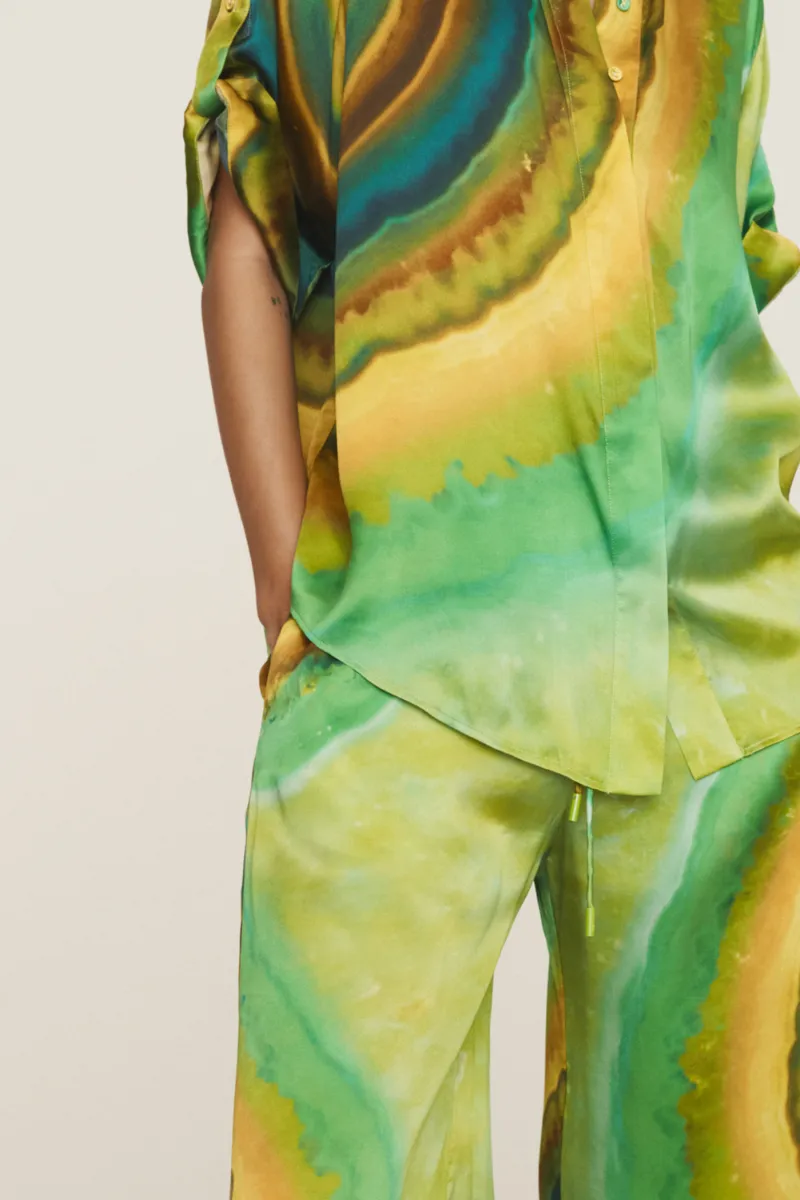 Iris Silk Shirt
