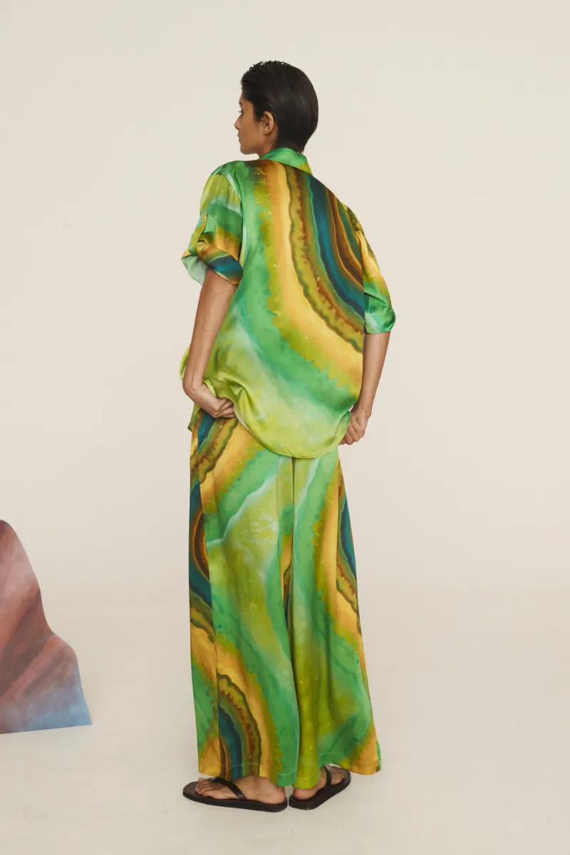 Iris Silk Shirt