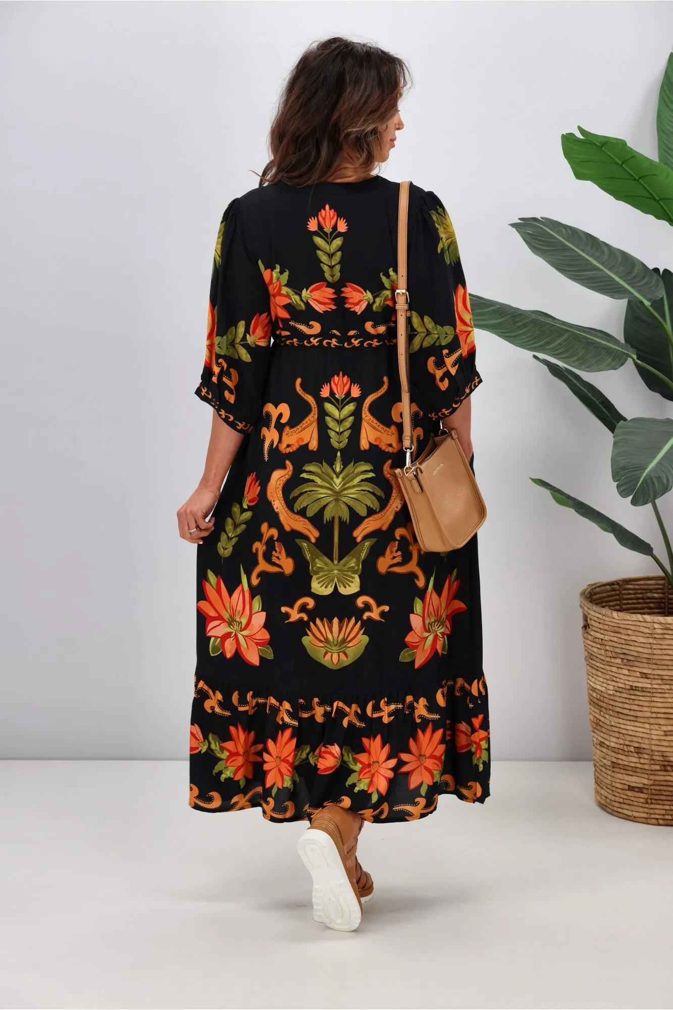Joop & Gypsy Macarena Spritz Maxi Dress Multi
