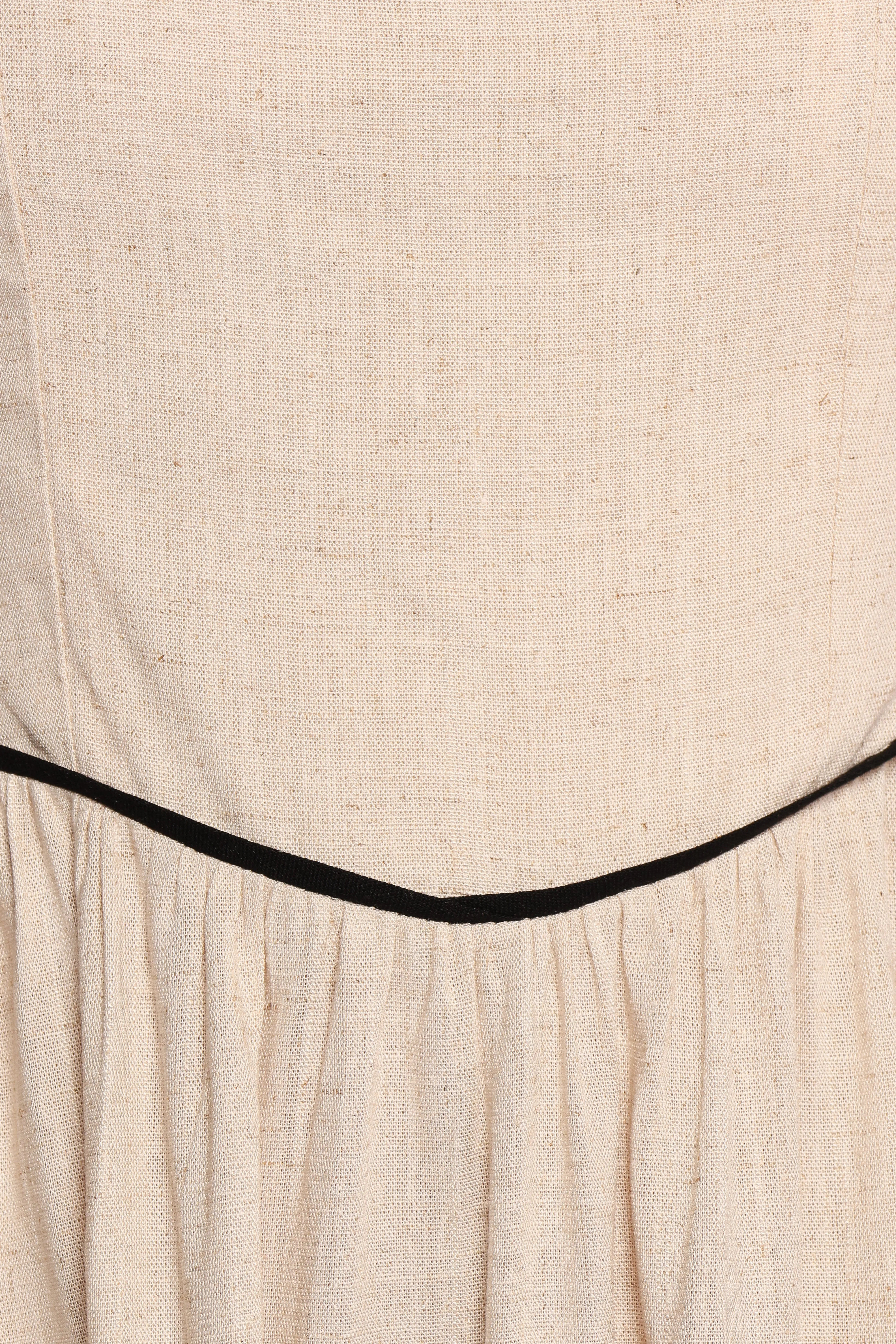 Lee Maxi Halterneck Dress - Oatmeal