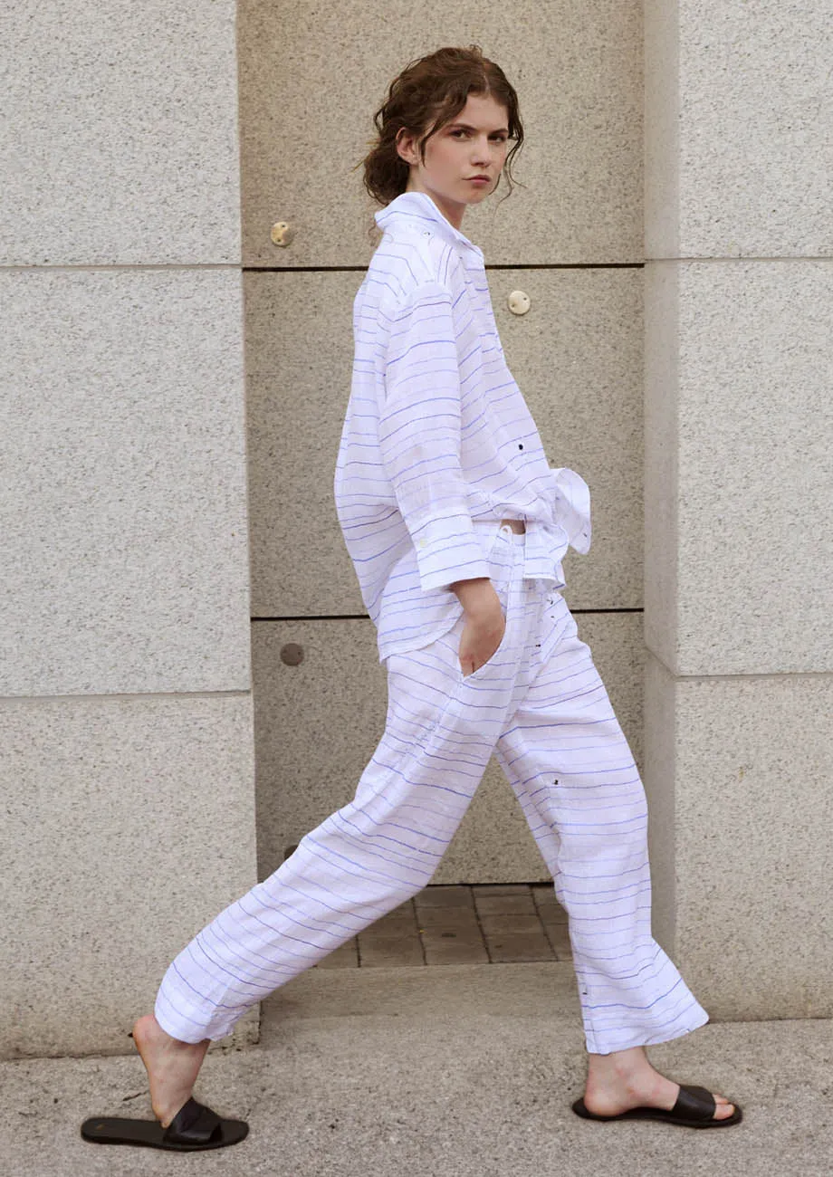 Linen Summer Blouse