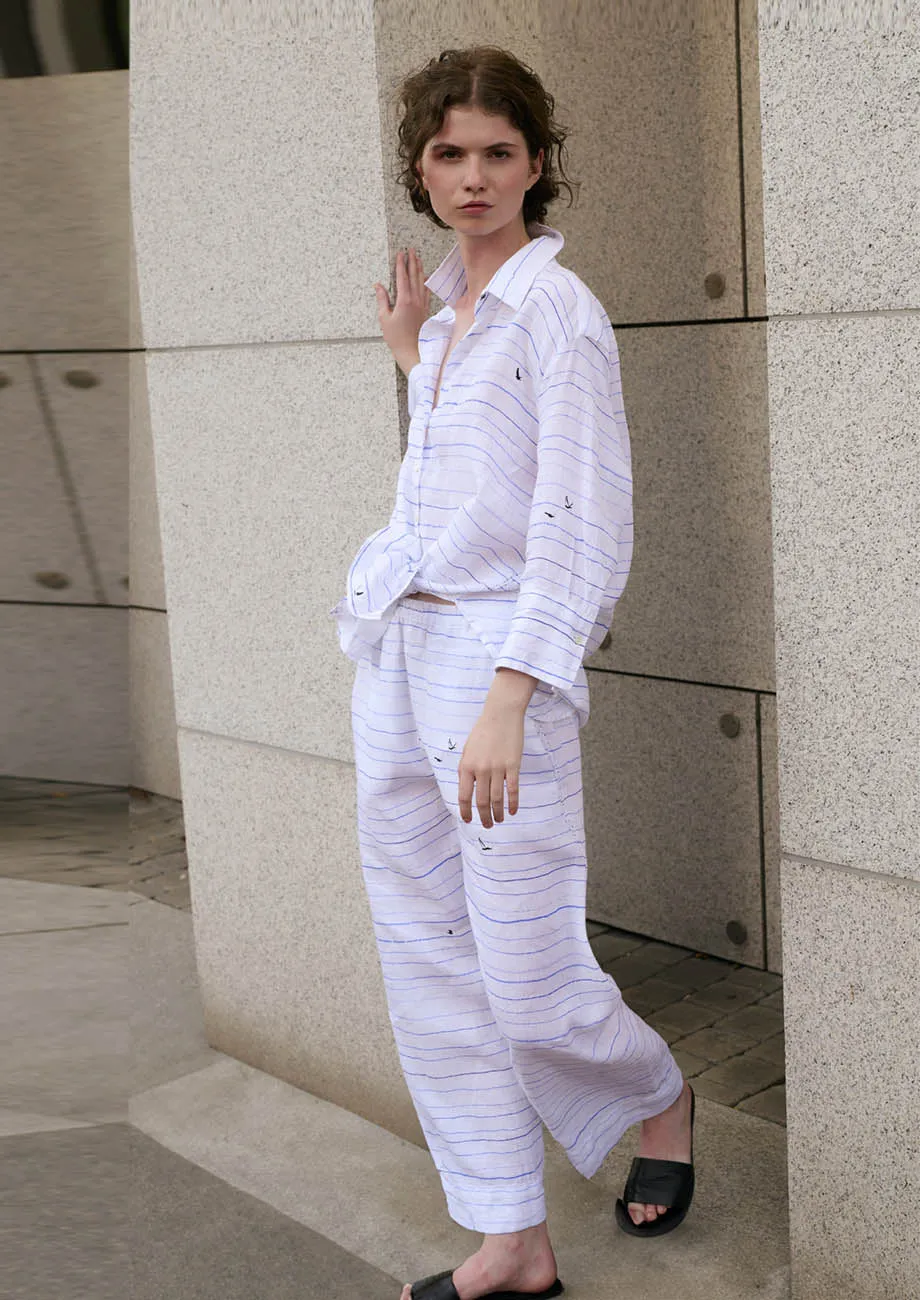 Linen Summer Blouse