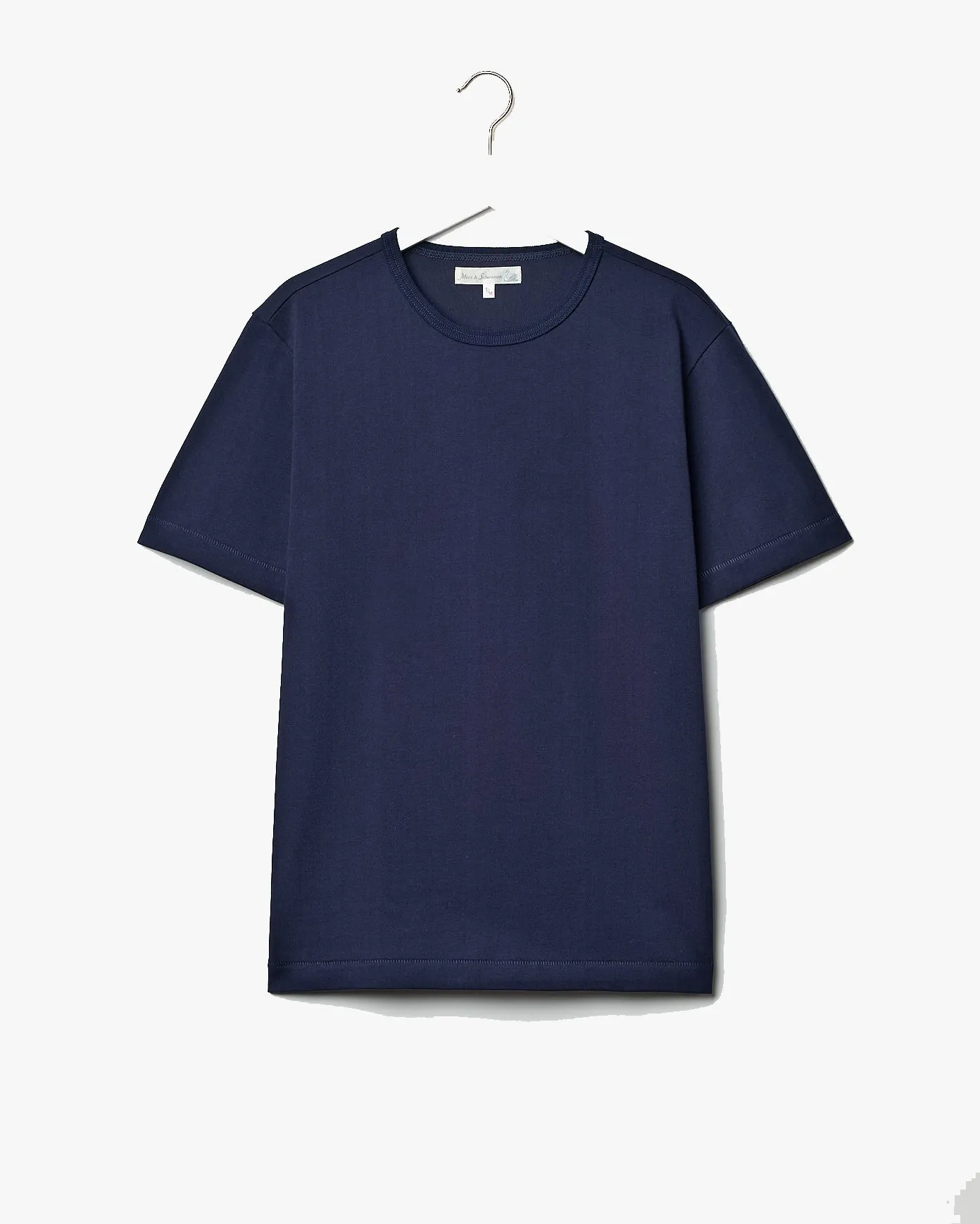 Merz b. Schwanen Good Originals 2M15 6.8oz Classic Fit Sturdy Jersey Tee - Ink