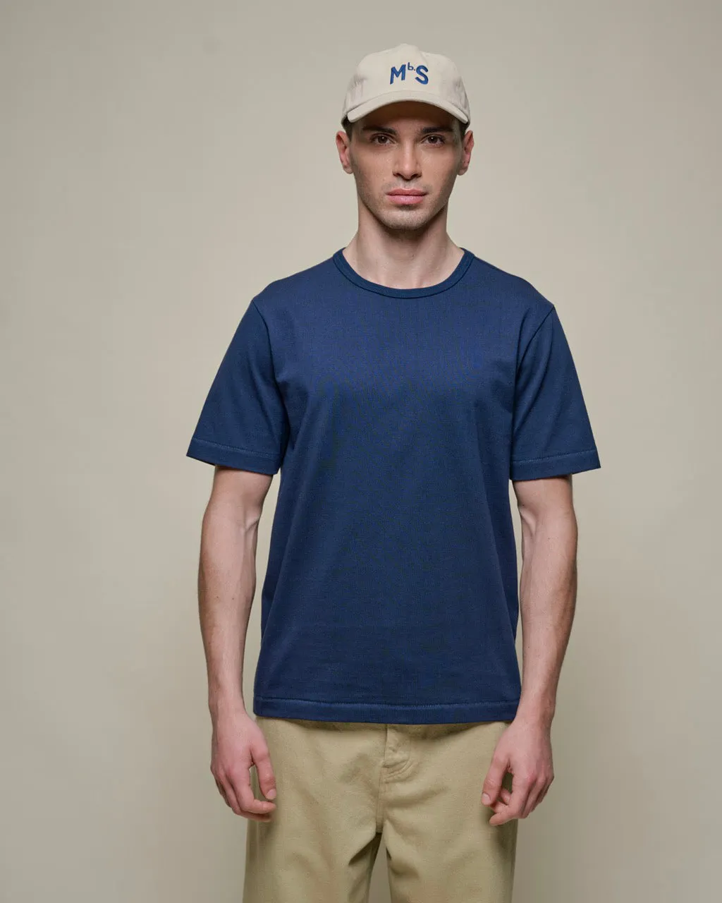 Merz b. Schwanen Good Originals 2M15 6.8oz Classic Fit Sturdy Jersey Tee - Ink