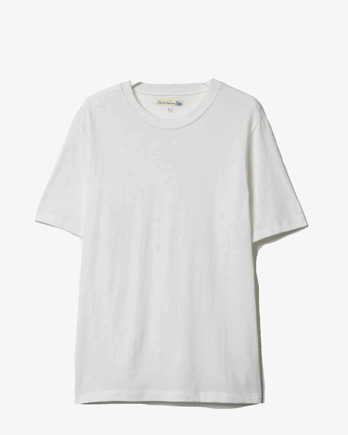 Merz b. Schwanen Good Originals 4.6oz 1940s Loopwheeled Tee - White