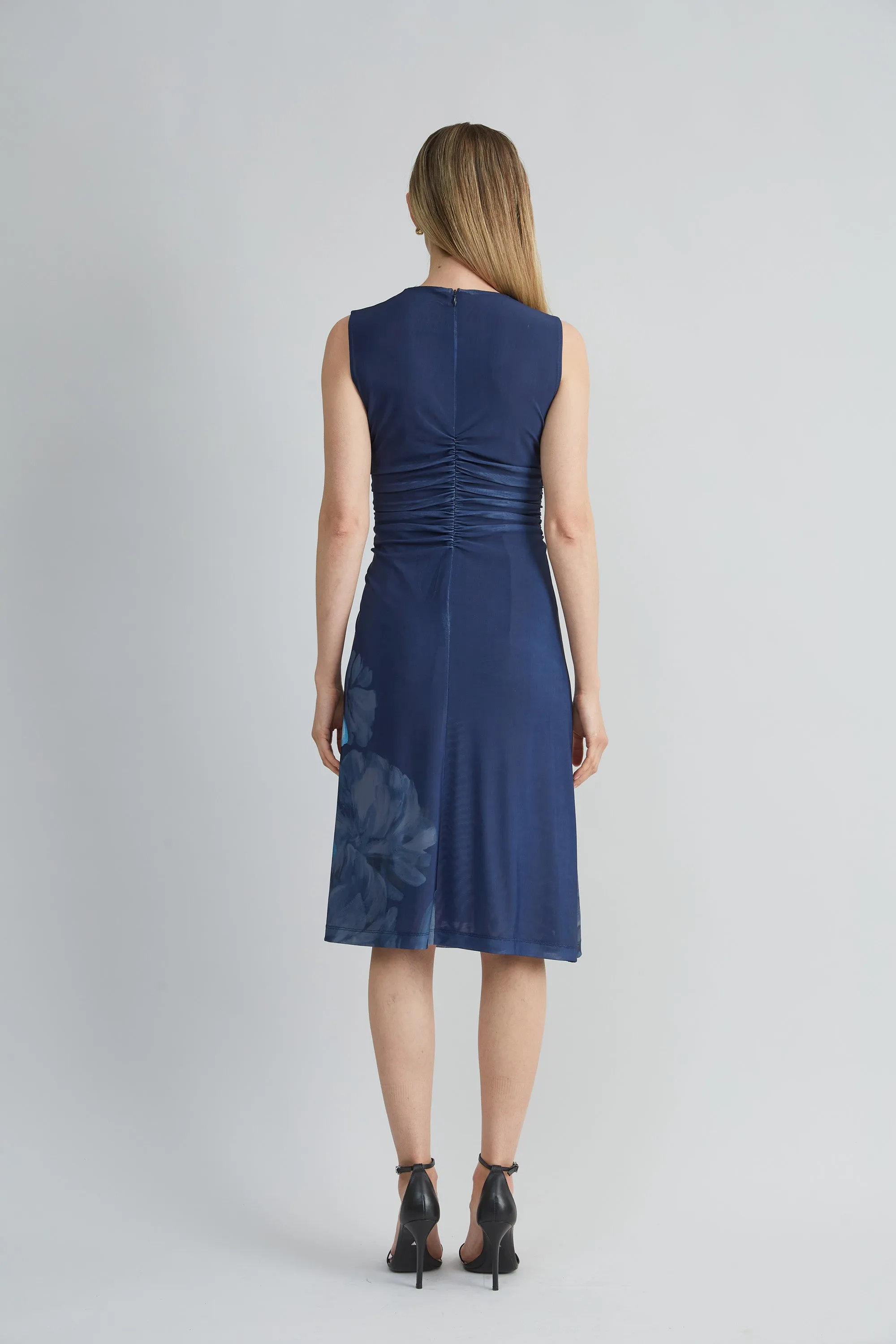 Midnight Shadow Mesh Dress