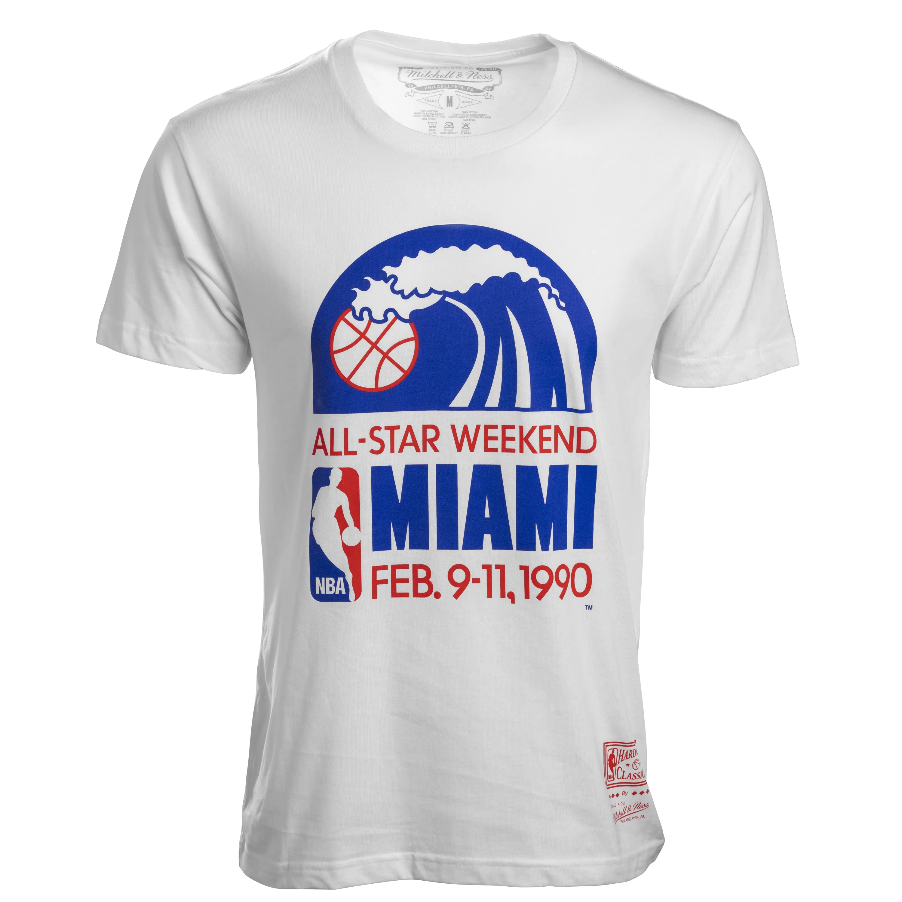 Mitchell and Ness Miami HEAT 1990 All-Star Tee