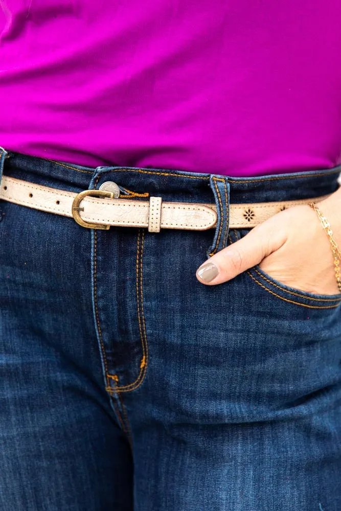 Monae II Cashew Rustic Belt