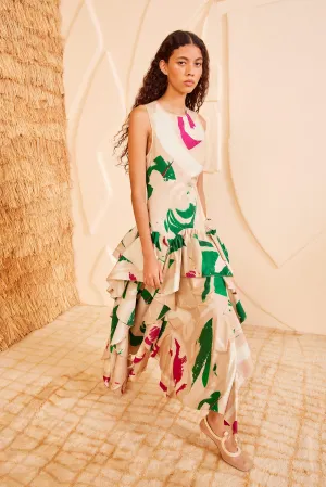 Mural Dress - Comet
