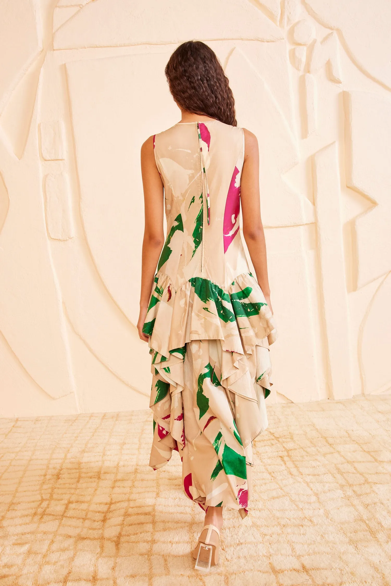 Mural Dress - Comet