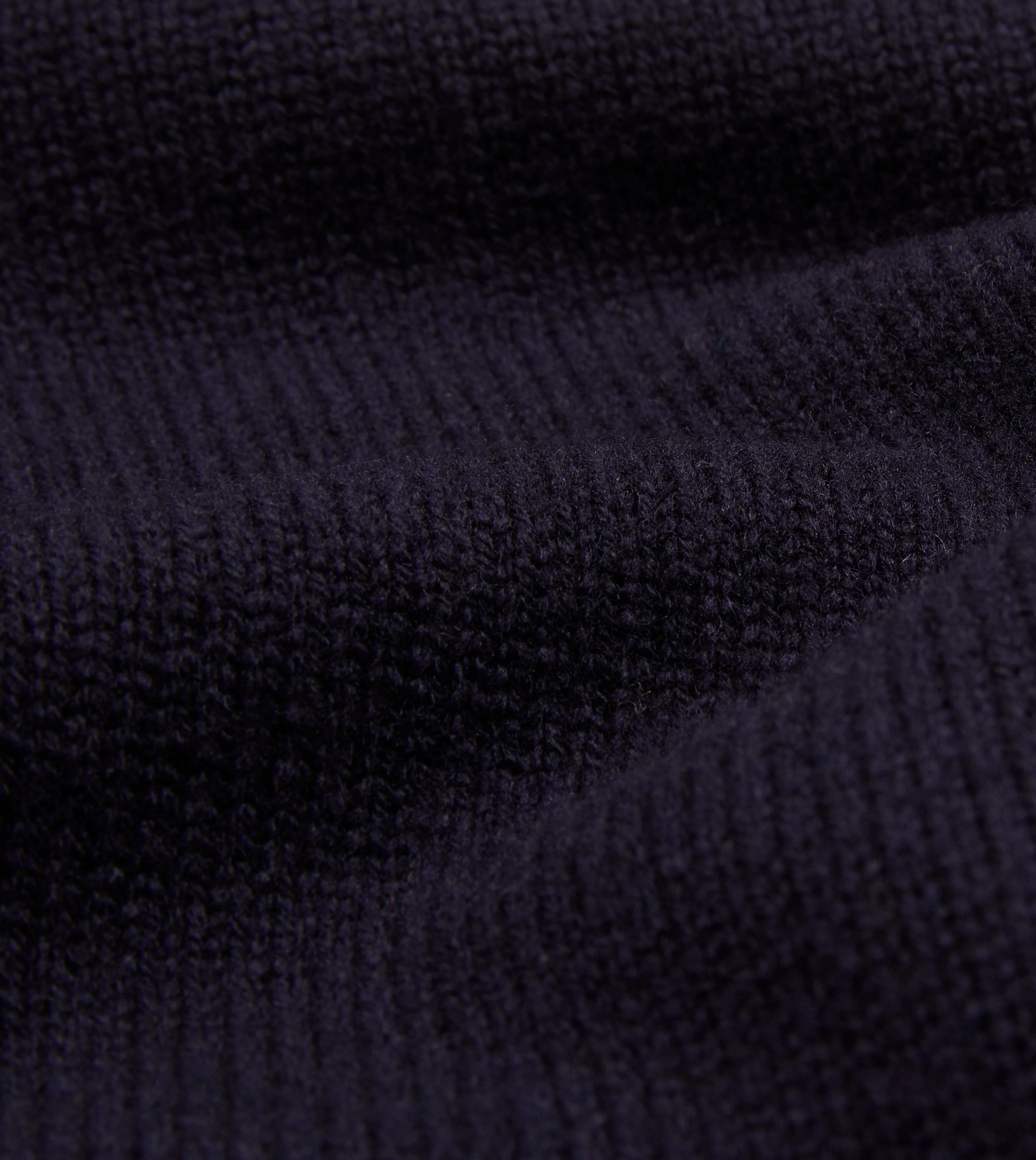 Navy Lambswool 6 Button Cardigan