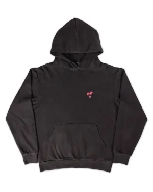 Neon Palms Comfort Hoodie - Charcoal