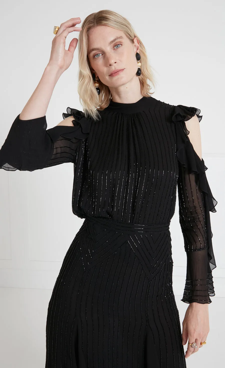 Neptune Blouse - Black