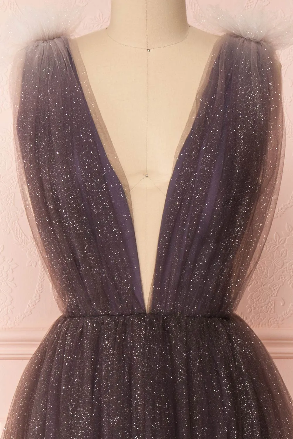 Oksana | Purple Ombré Dress