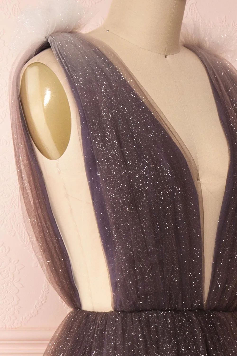 Oksana | Purple Ombré Dress