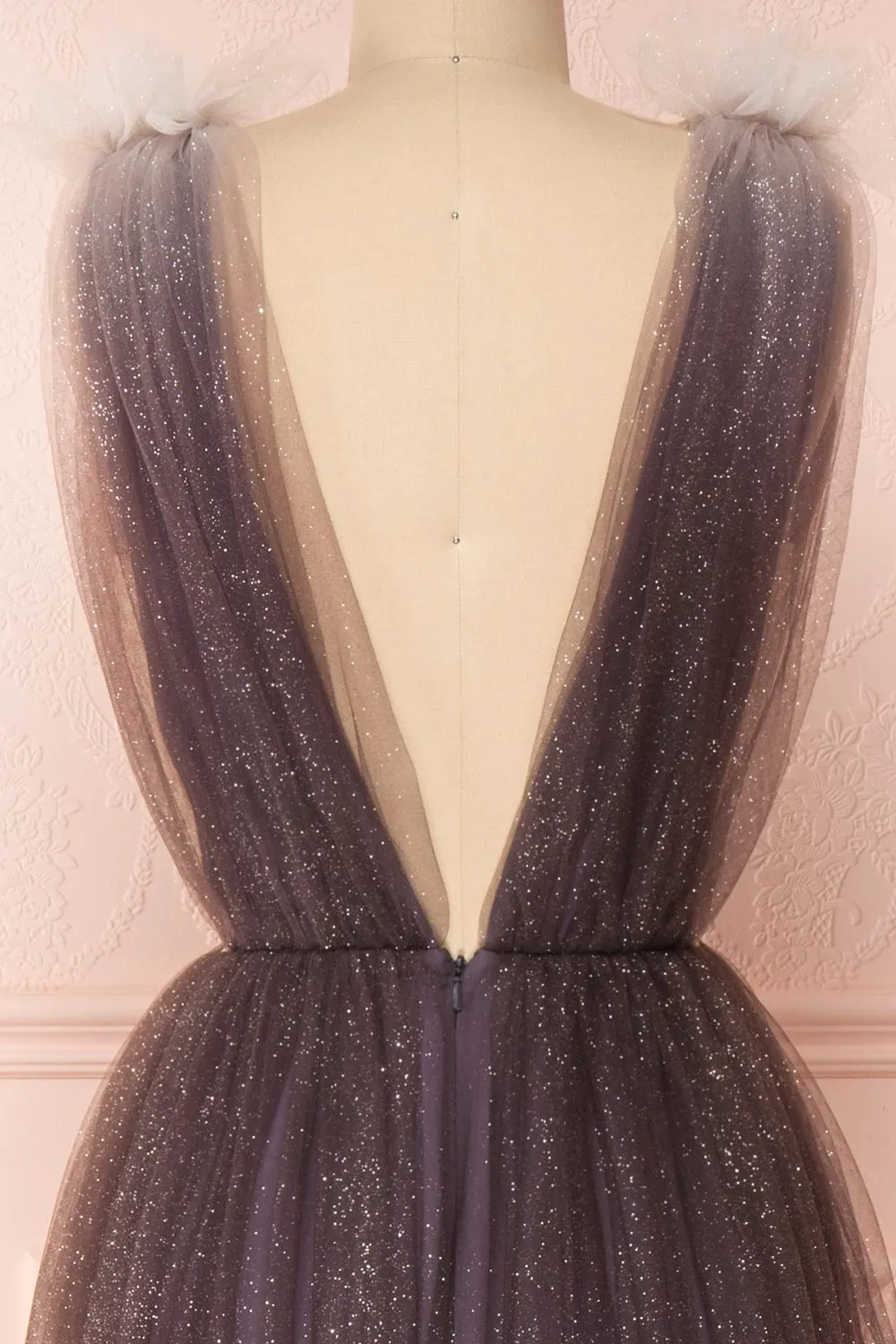 Oksana | Purple Ombré Dress