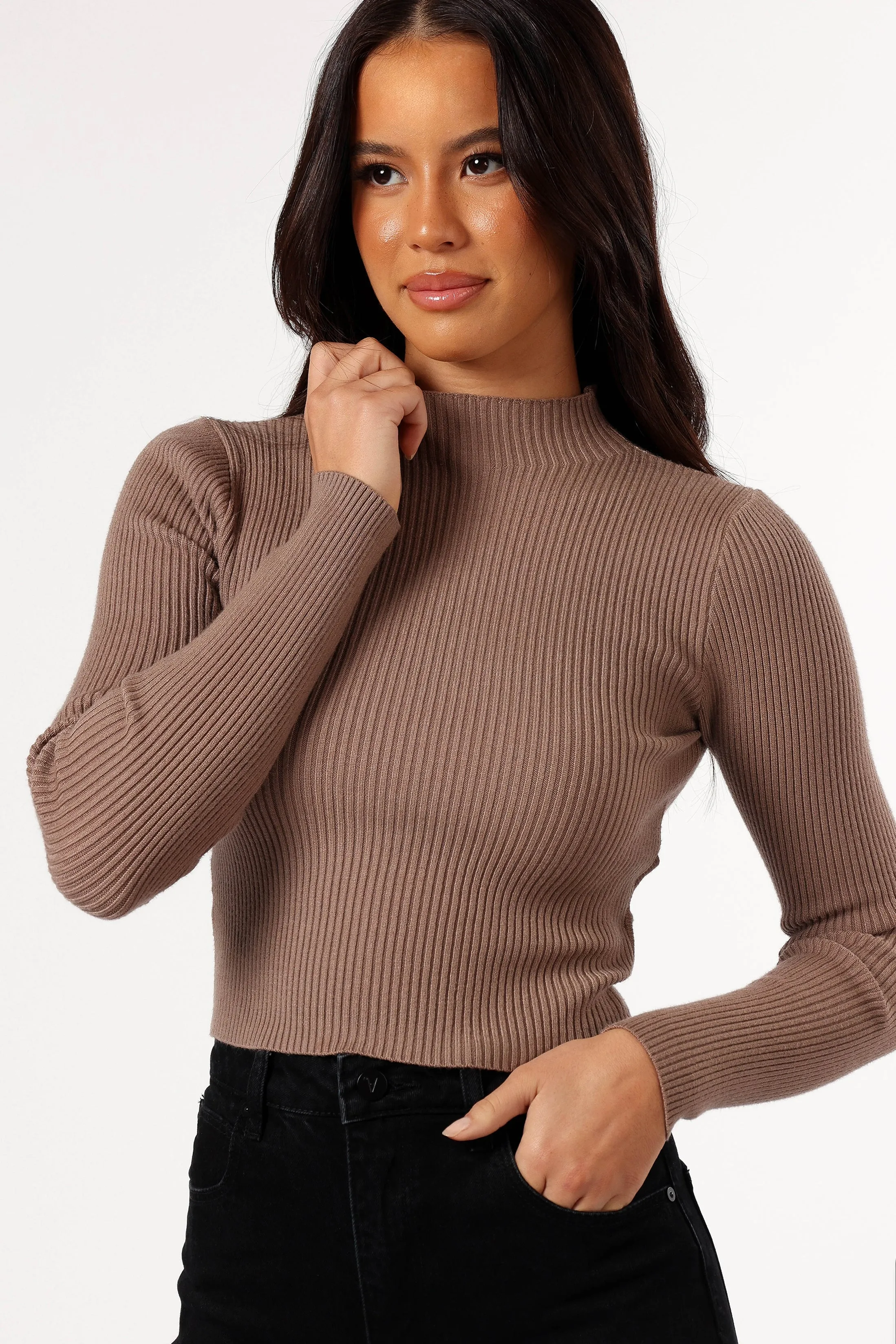 Paige Top - Brown