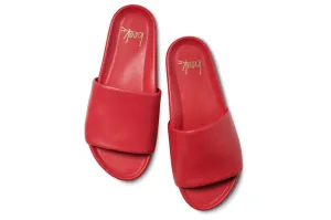 Pelican Sandal - Lipstick Red